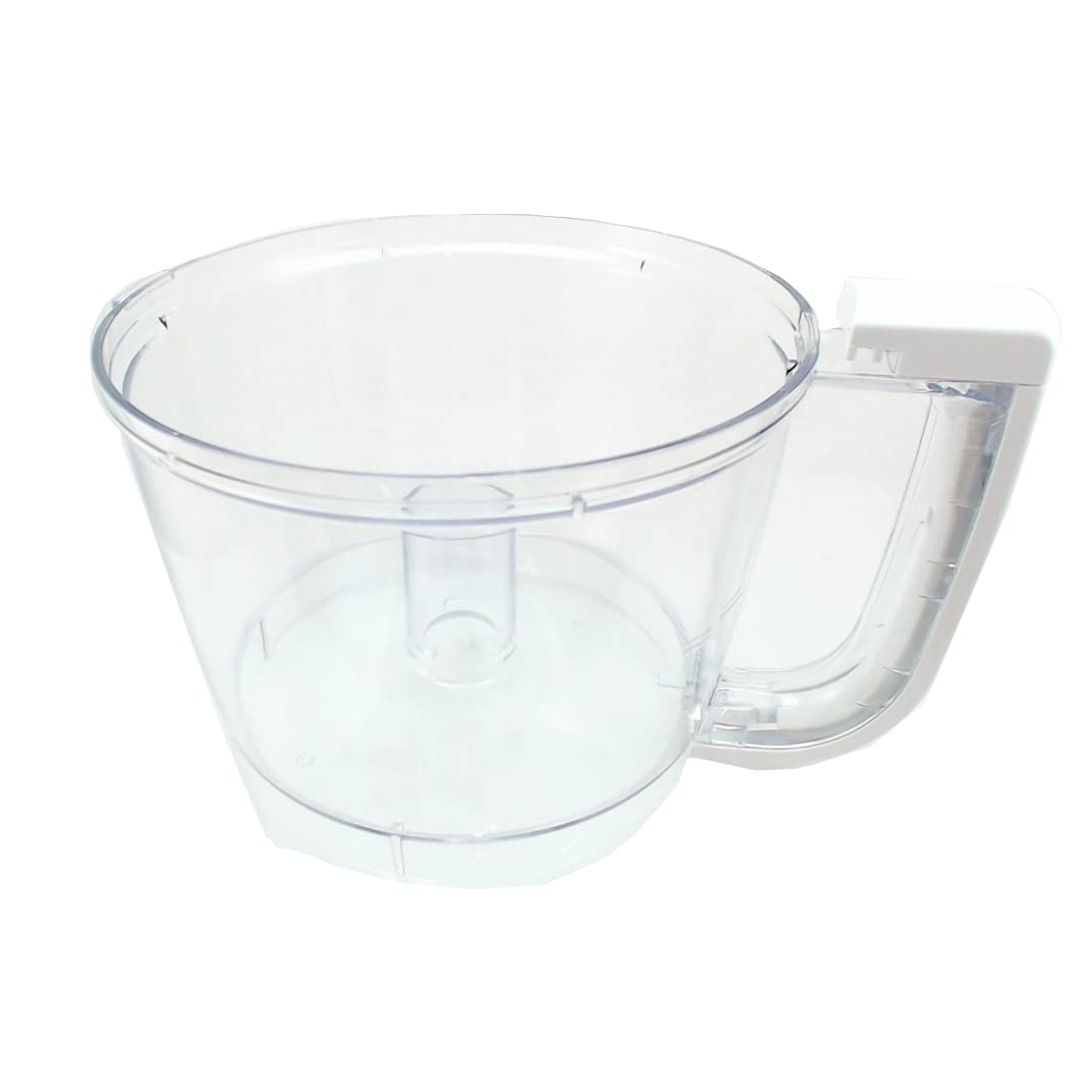 Original Food Processor White Work Bowl Replacement Part - Compatible with KFP77WBWH, AP4326443, 8211906 - Perfect for Blending, Chopping & Mixing in Your Kitchen