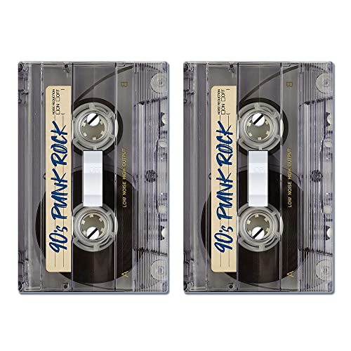 Retro Clear Cassette Tape Punk Rock