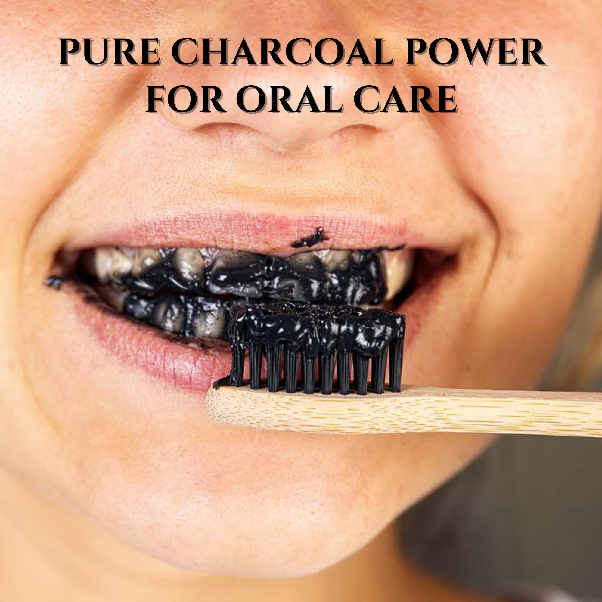 Organic Activated Coconut Charcoal Powder for Skin Care, Detox & Teeth Whitening | Natural Dietary Supplement (25oz) | Supports Oral Health & Body Cleansing | Perfect for DIY Face Masks & Detox Drinks