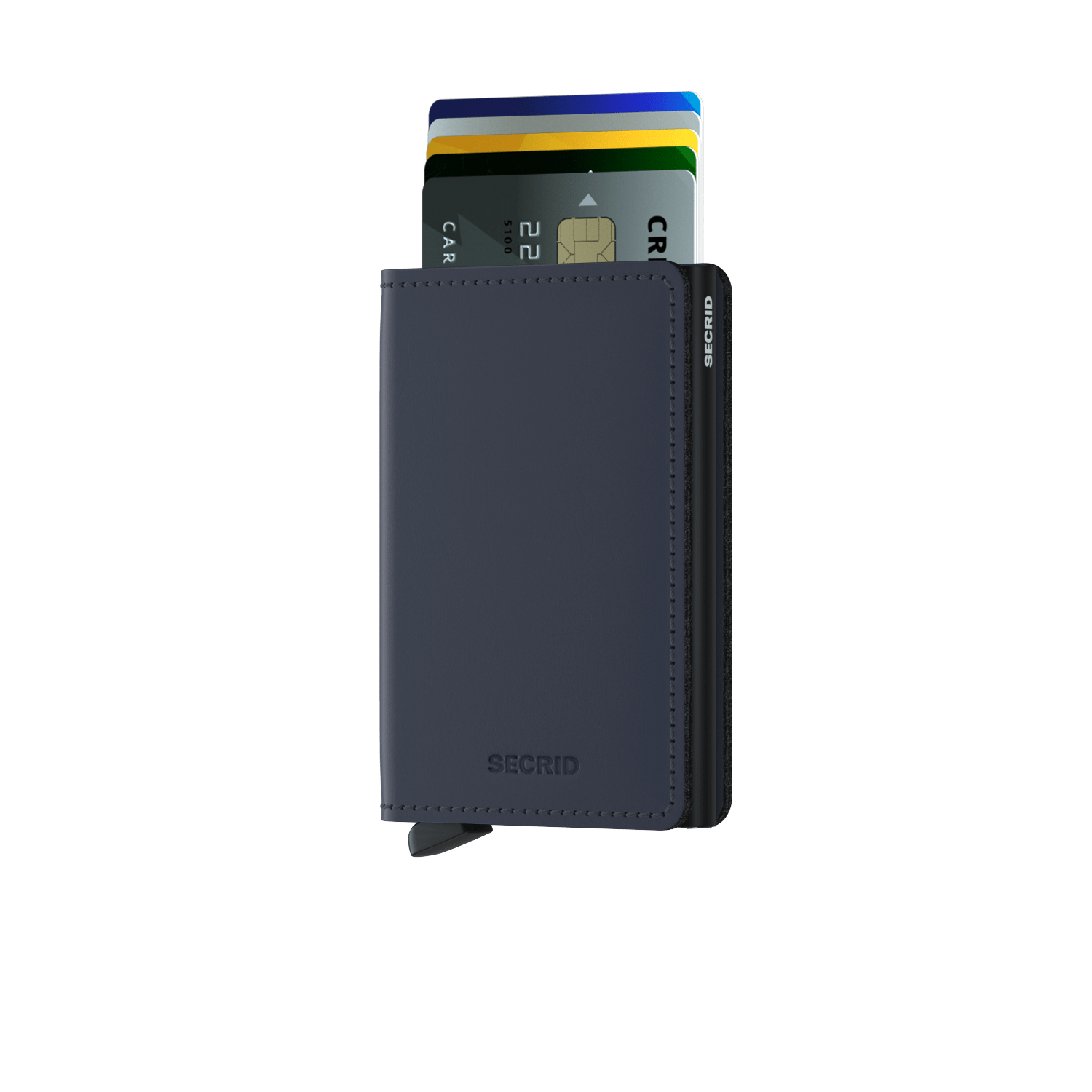 SECRID Slimwallet Matte - RFID Blocking Minimalist Wallet for Men & Women | Ultra-Thin & Durable | Perfect for Travel, Business & Everyday Use