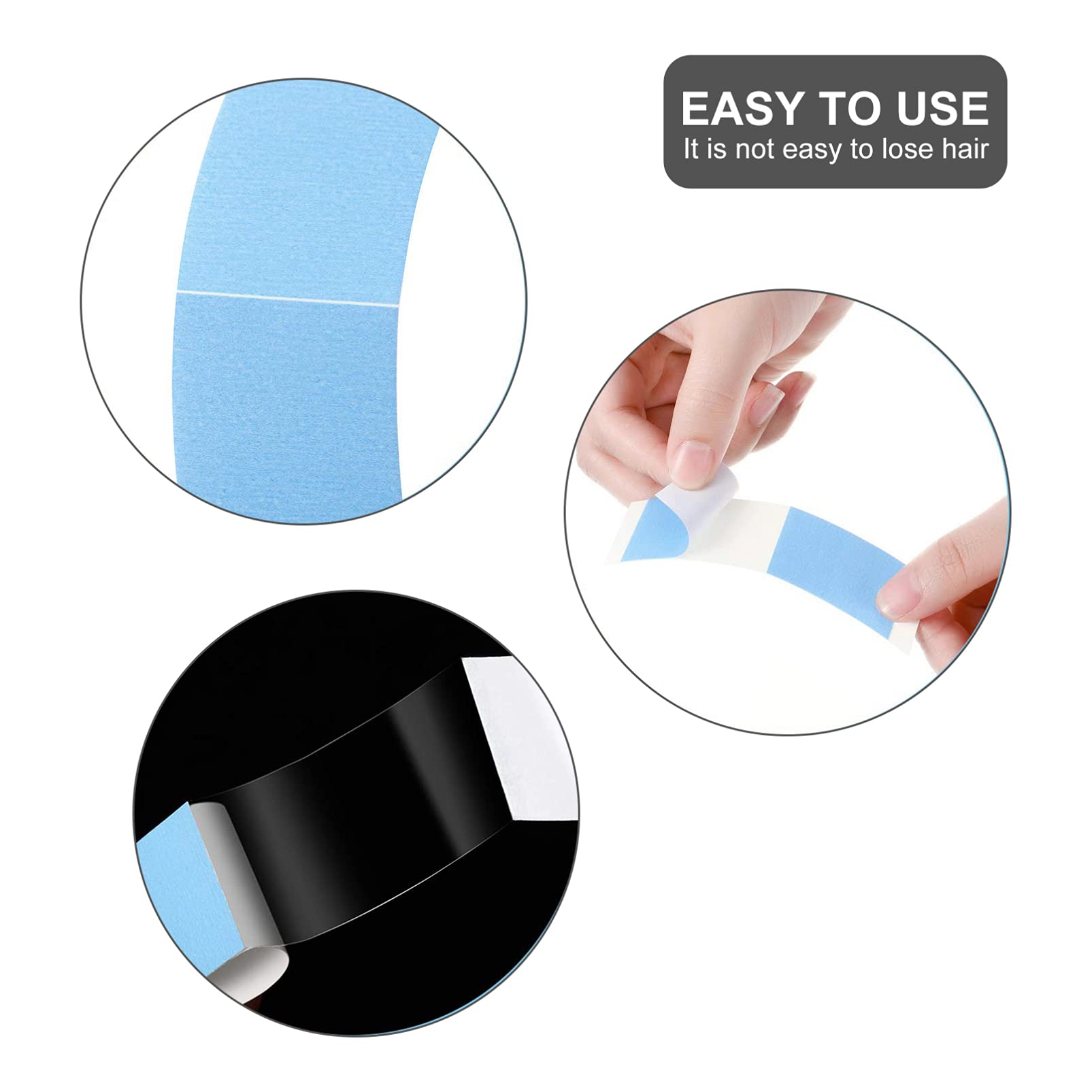 36pcs Double Sided Wig Tape - Strong Hold Lace Front Adhesive Strips for Wigs, Toupees & Hairpieces | Secure All-Day Wear for Cosplay, Costumes & Daily Use