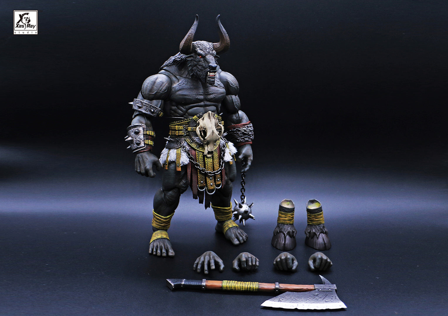 XesRay Fight For Glory 1/12 Scale 9-Inch Action Figure - Combatants Wave 4 Thales Collectible Toy for Display, Photography & Role-Playing Games (RPG)