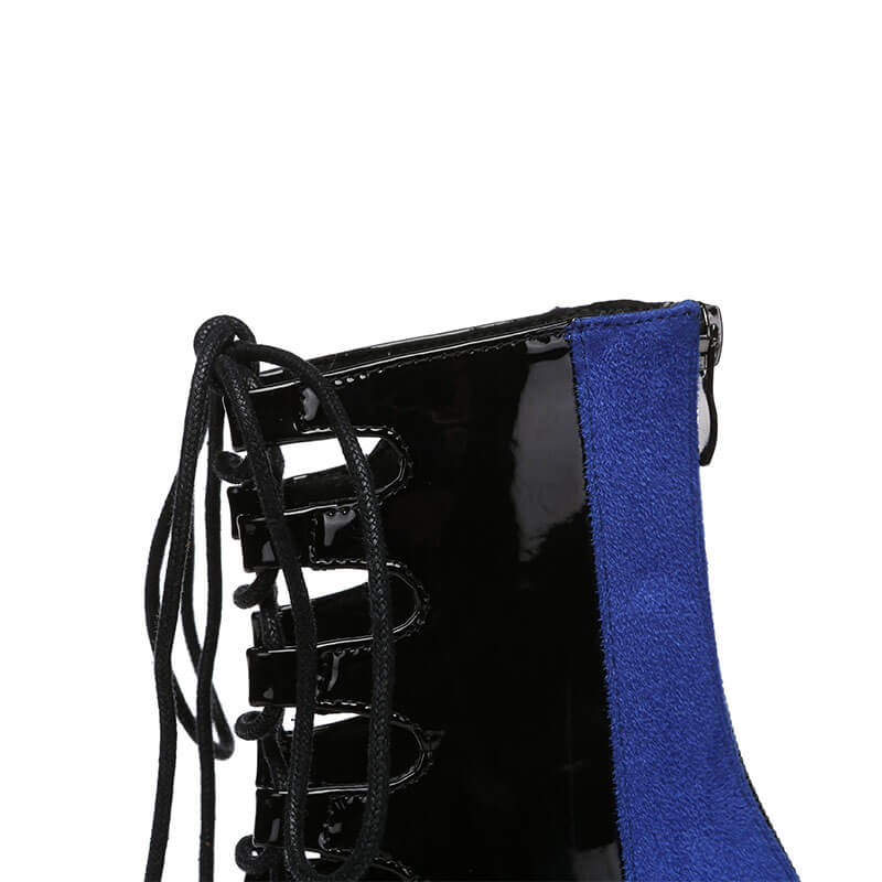 Women's Lace-Up Latin Tango Dance Heels Boots - Professional Ballroom Dance Shoes for Salsa, Tango & Performance - Perfect for Dance Competitions & Social Events