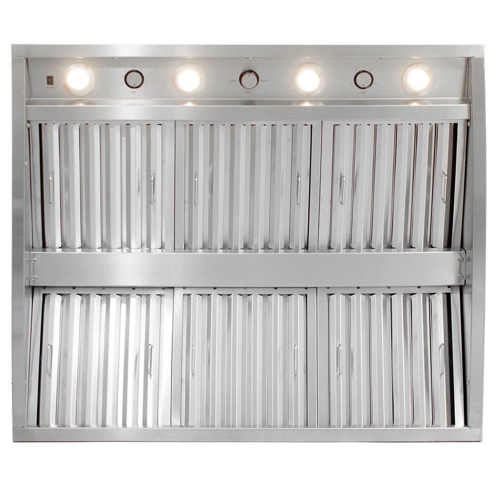 Blaze Grills BLZ36VHOOD 36-Inch Stainless Steel Vent Hood for Outdoor Kitchens – Powerful Range Hood for BBQ, Grilling & Backyard Cooking