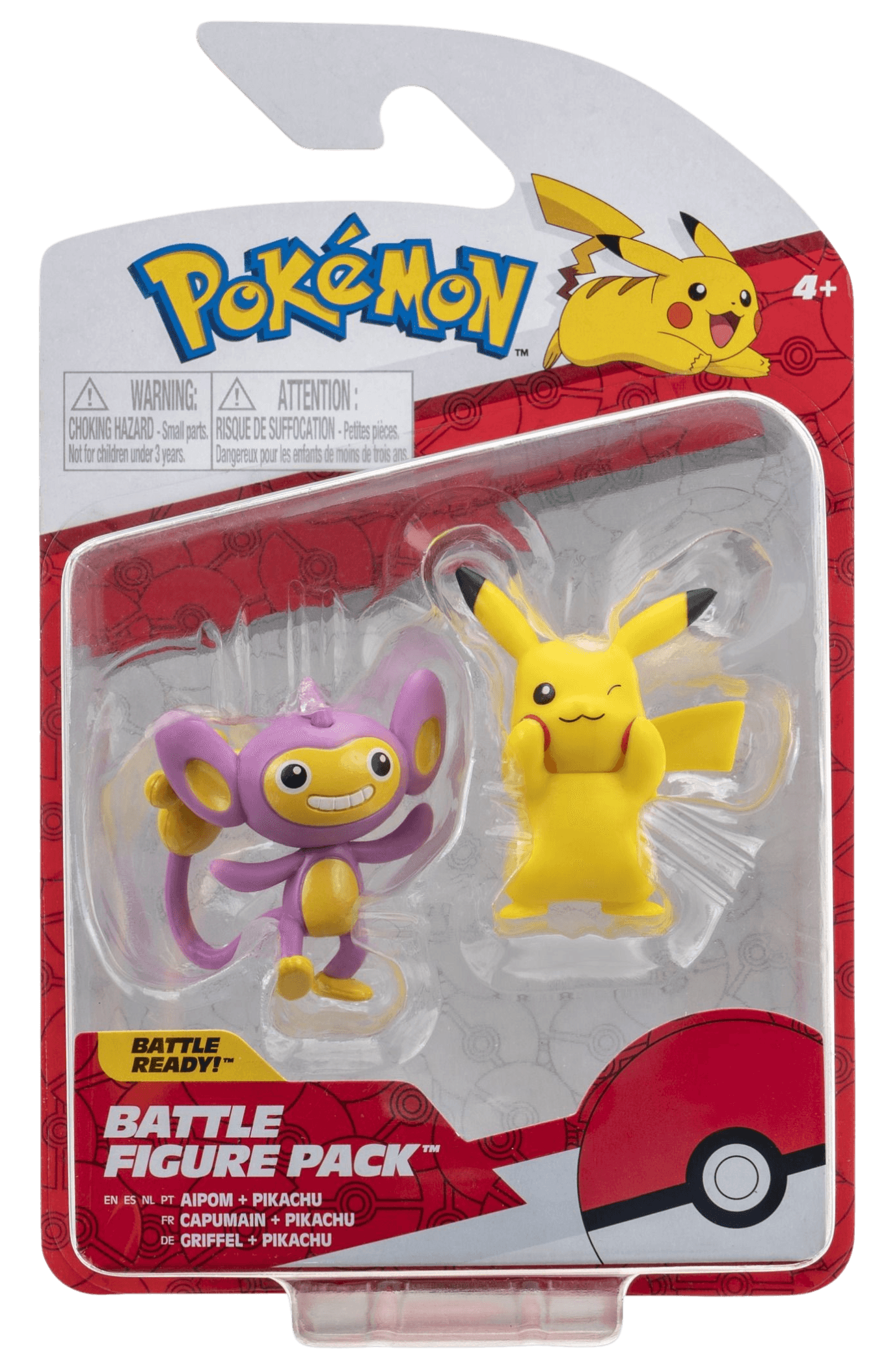 Jazwares Pokemon Battle Figures - 6-Inch Collectible Action Figures for Kids & Adults - Perfect for Battles, Displays & Gifts