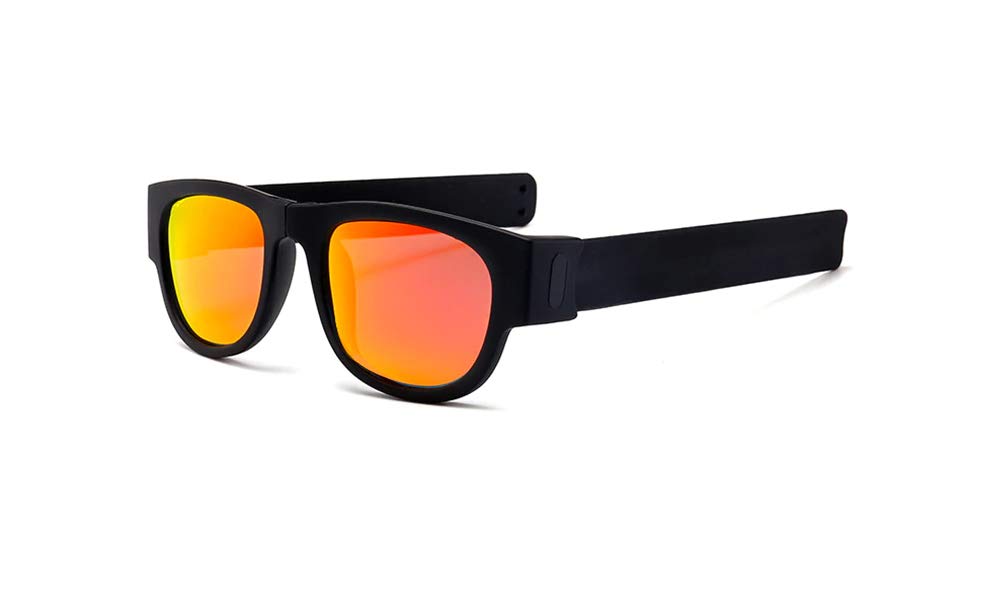 Reki Premium Unisex Polarized Foldable Sunglasses - Trendy Stylish UV Protection Shades for Men & Women - Perfect for Driving, Beach, and Outdoor Activities