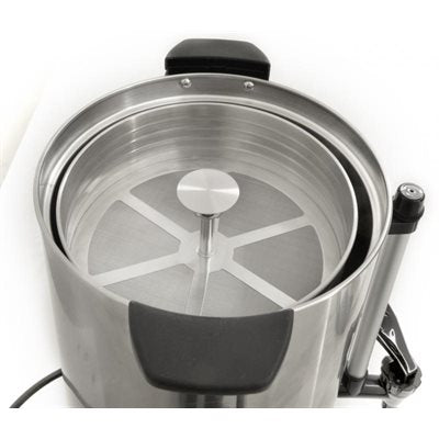Nella 9.6 Liter Stainless Steel Coffee Urn - Large Capacity Commercial Coffee Maker for Restaurants, Offices, and Events