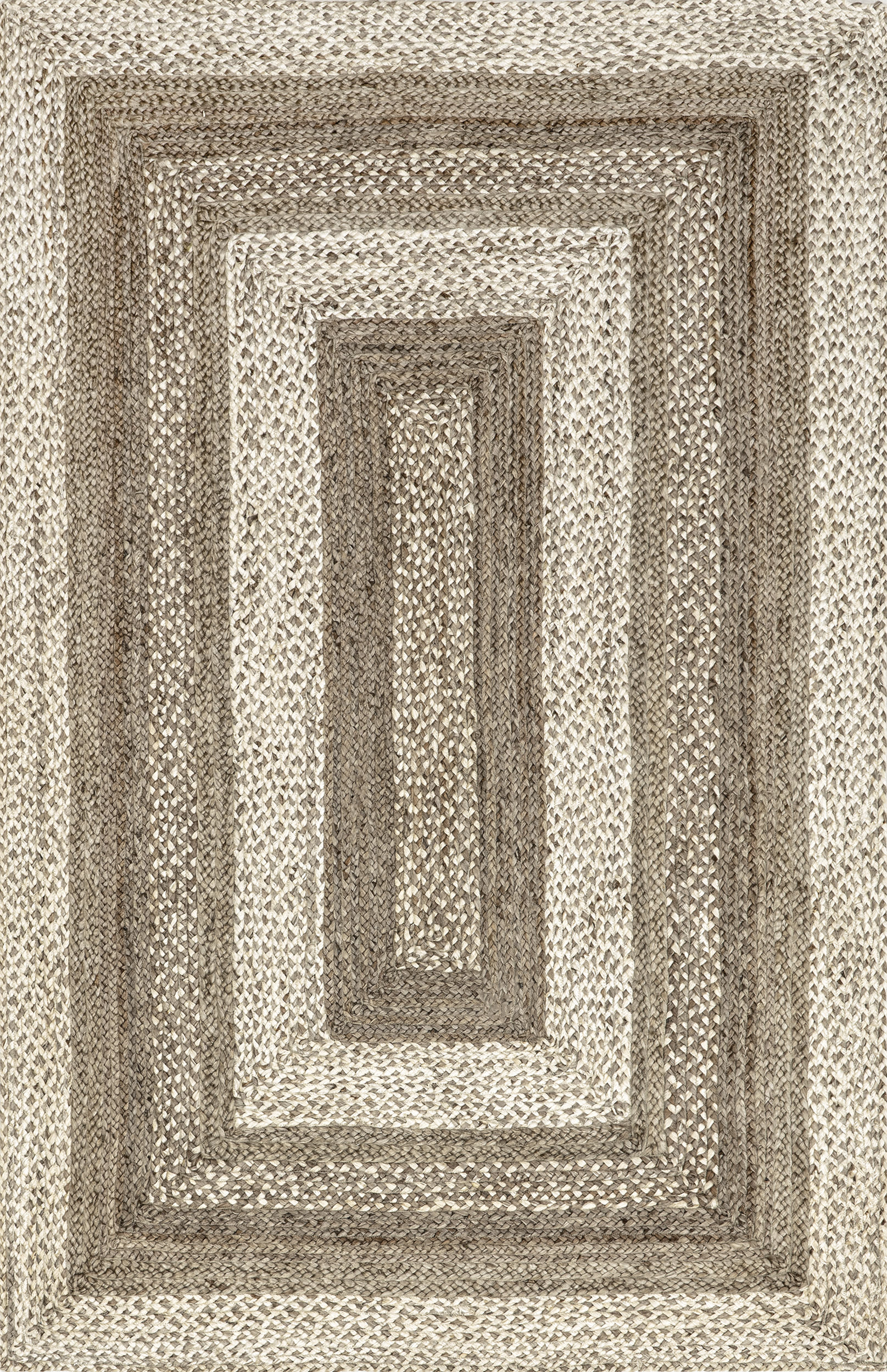 Handwoven Natural Jute Area Rug - Eco-Friendly Braided Floor Mat for Living Room, Bedroom & Home Decor | Bengal Jute Rug for Boho, Farmhouse & Coastal Style Interiors
