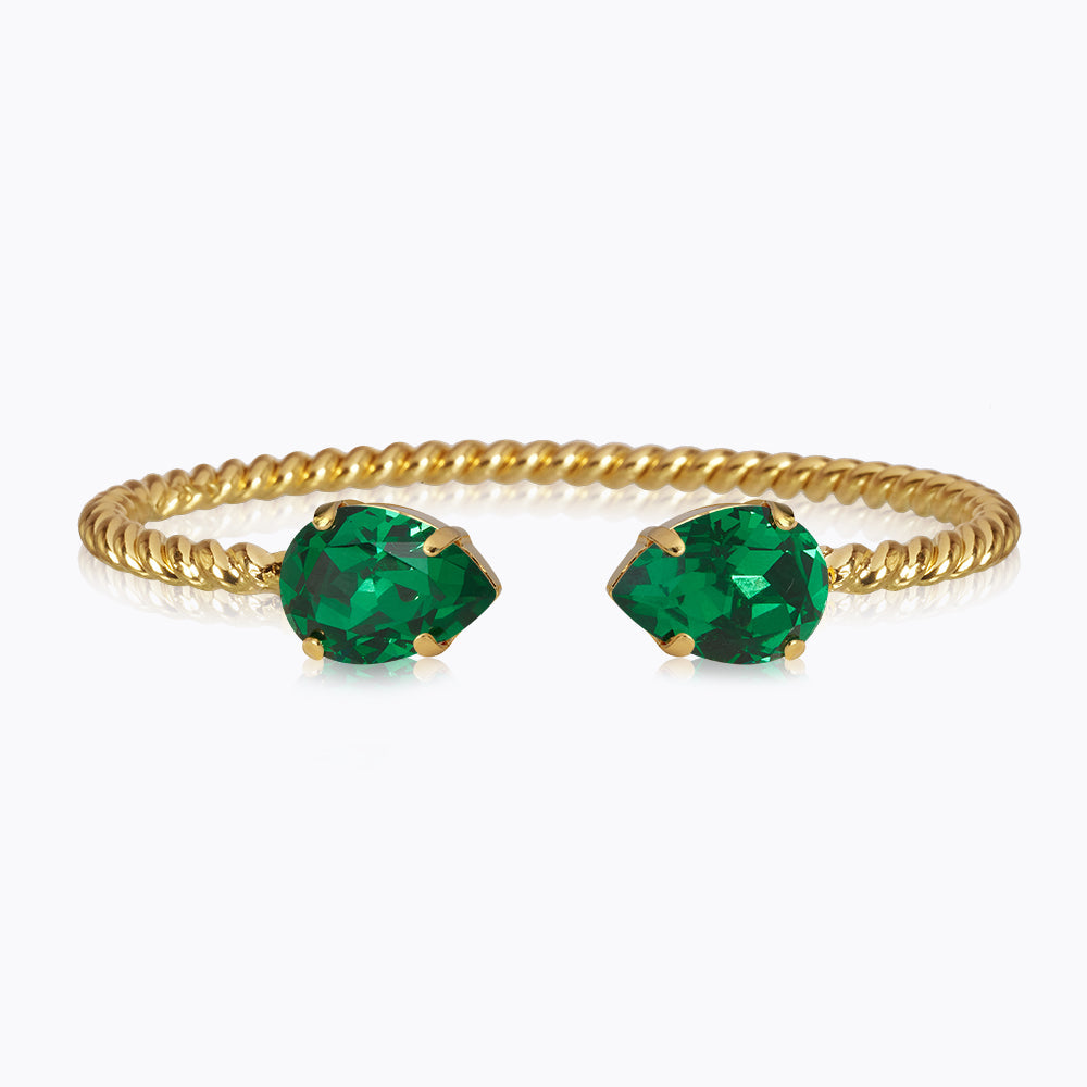 Mini Drop Bracelet - Majestic Green Gemstone Dainty Jewelry for Women | Perfect for Everyday Wear, Gift Giving & Special Occasions