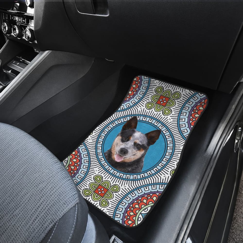 Premium Australian Cattle Dog Car Floor Mats for Dog Lovers - Non-Slip, Heavy Duty Protection - Perfect for SUVs, Trucks & Pet Owners