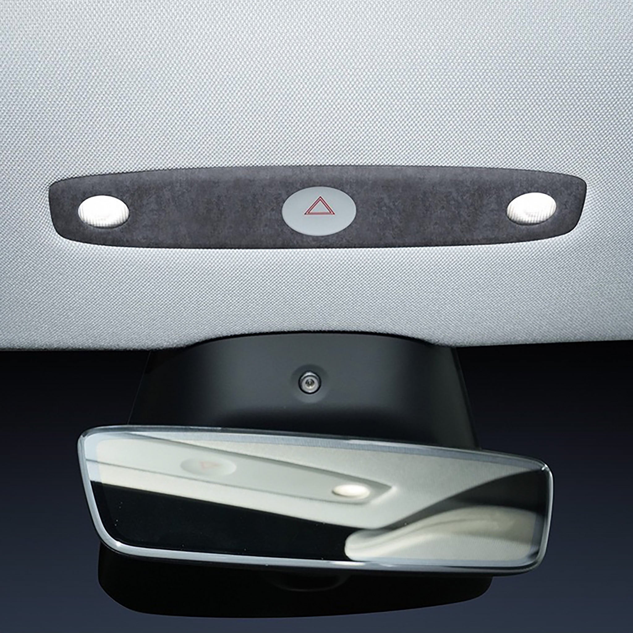 Tesla Alcantara Interior Reading Light Wrap Sticker for 2024+ Model 3 Highland & New Model Y Juniper - Premium Car Accessories for Night Driving & Interior Upgrade