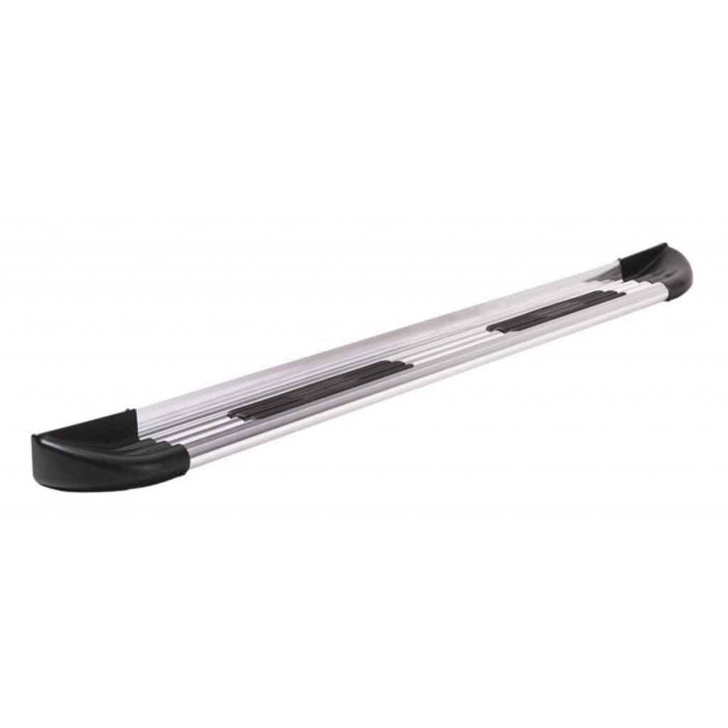 Lund TrailRunner Running Boards for GMC Sierra 2500 2004 - Extruded Multi-Fit Brite Step Bars (291141) | Heavy Duty Side Steps for Off-Road & Truck Accessories | Perfect for Outdoor Adventures & Work Trucks