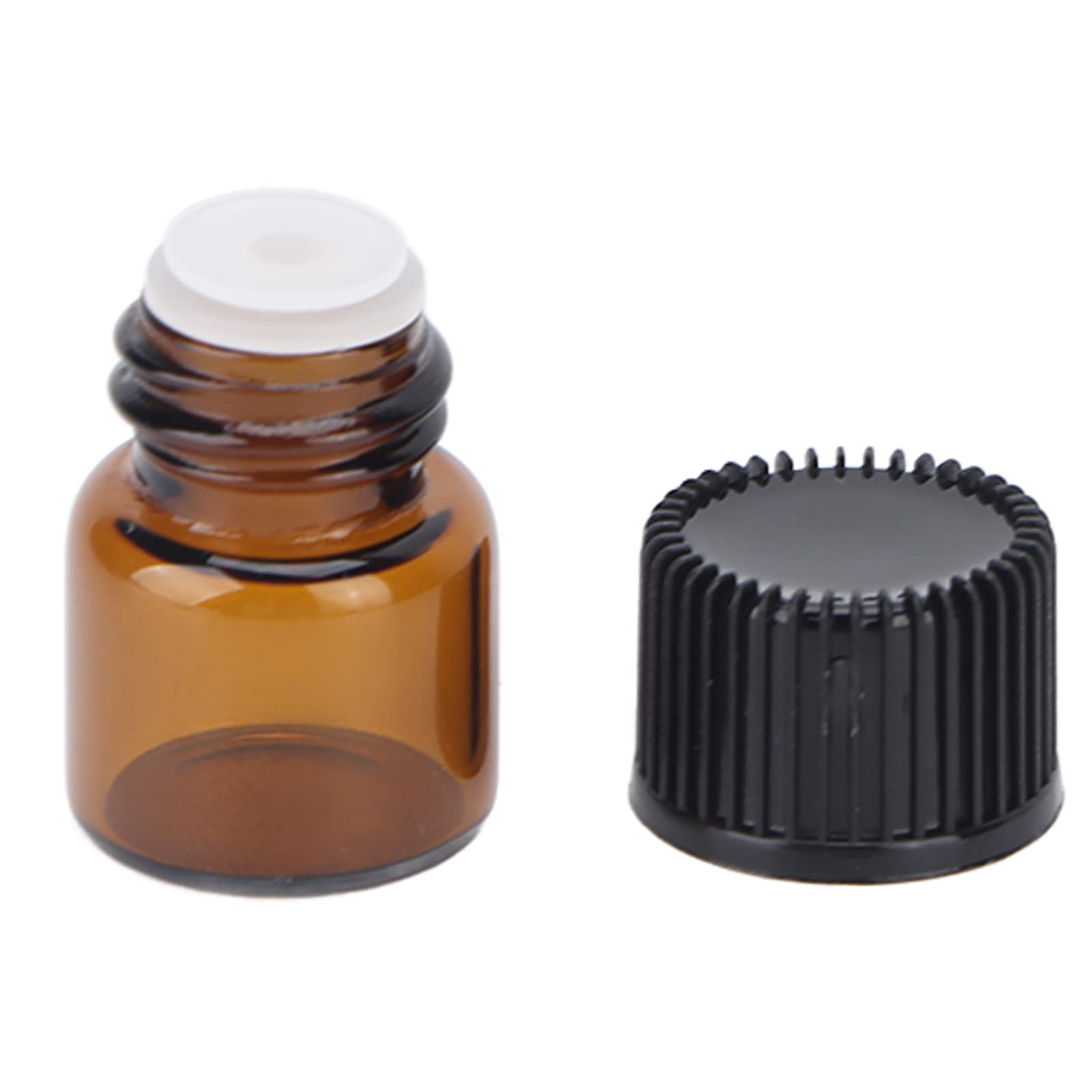 100 Pack 3ml Empty Essential Oil Bottles - Leak Proof, Durable Glass Perfume & Cologne Bottles for DIY Aromatherapy, Travel, Gifts & Refills