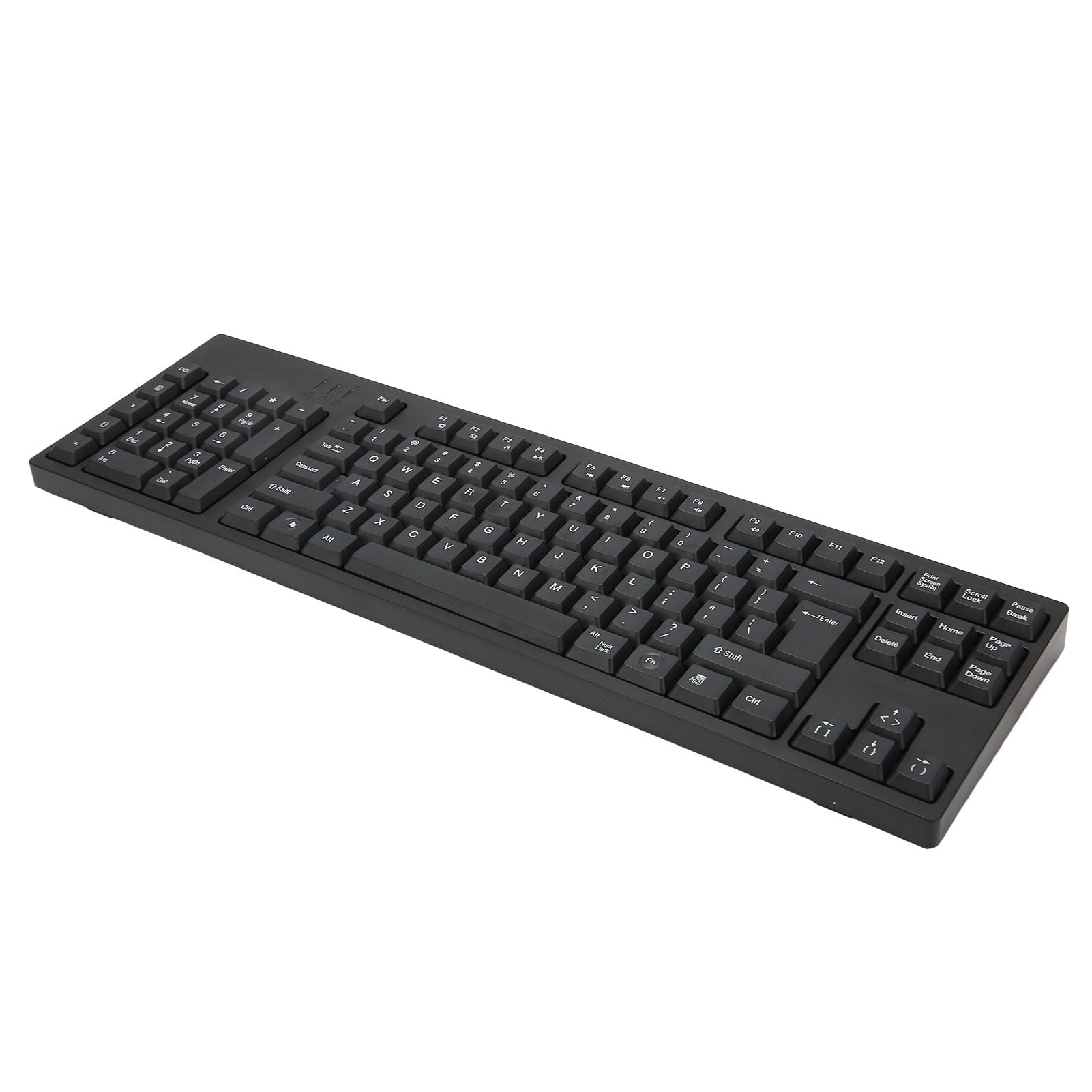 Left-Handed Ergonomic Keyboard - 109 Keys USB Wired Computer Keyboard for Office, Business, Accounting & Design | Plug & Play | Comfortable Typing for Left-Handed Users | Perfect for Long Work Hours & Gaming Sessions