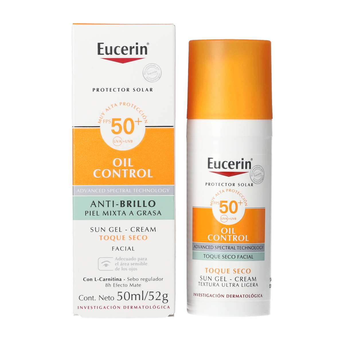 Oil Control SPF 50+ Sunscreen for Oily & Combination Skin - Matte Finish, Non-Greasy Formula for Daily Sun Protection at Beach, Gym & Outdoor Activities