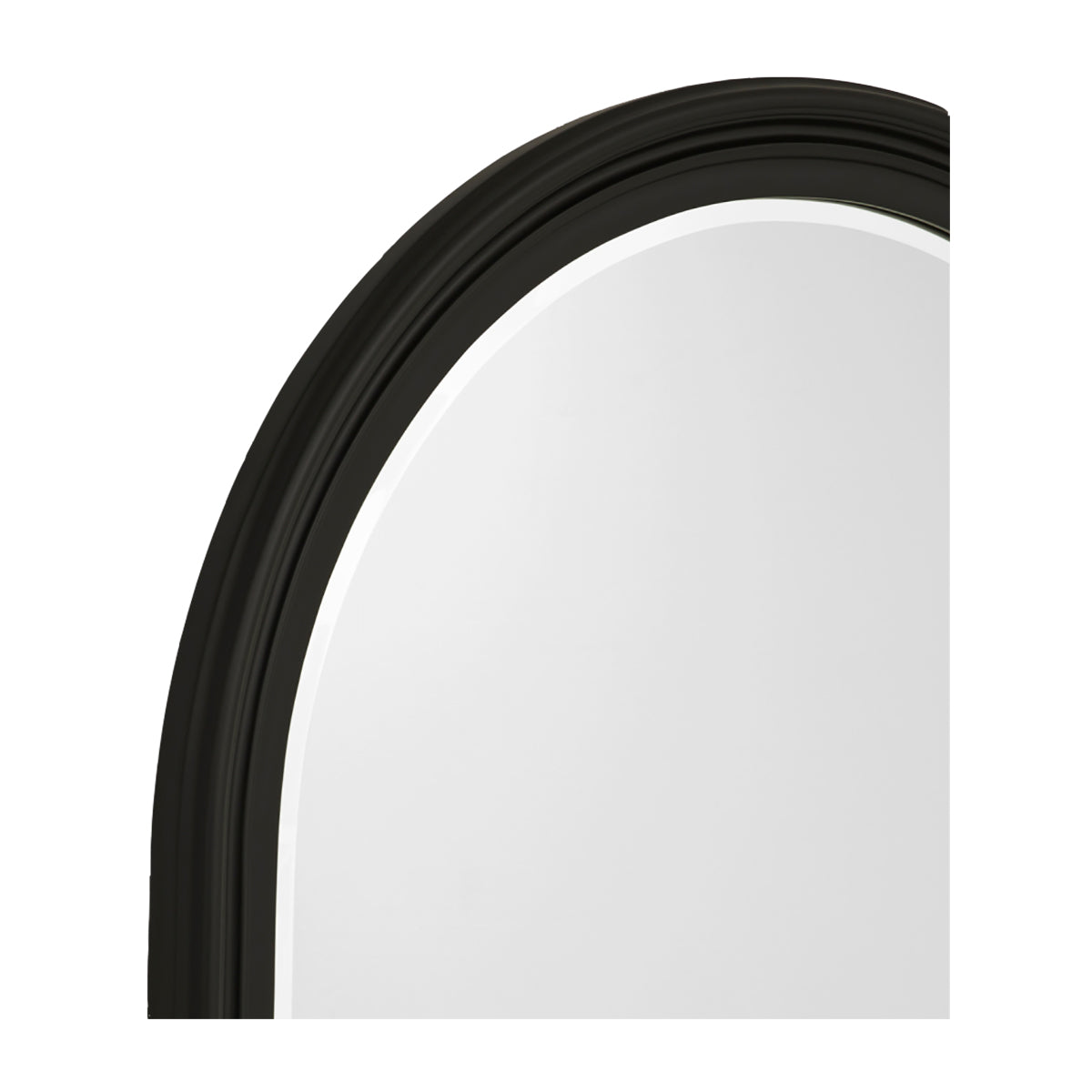 Iona Arch Mirror - 100 x 100 Inches, Elegant Full-Length Wall Mirror with Metal Frame for Bedroom, Living Room, or Entryway Decor