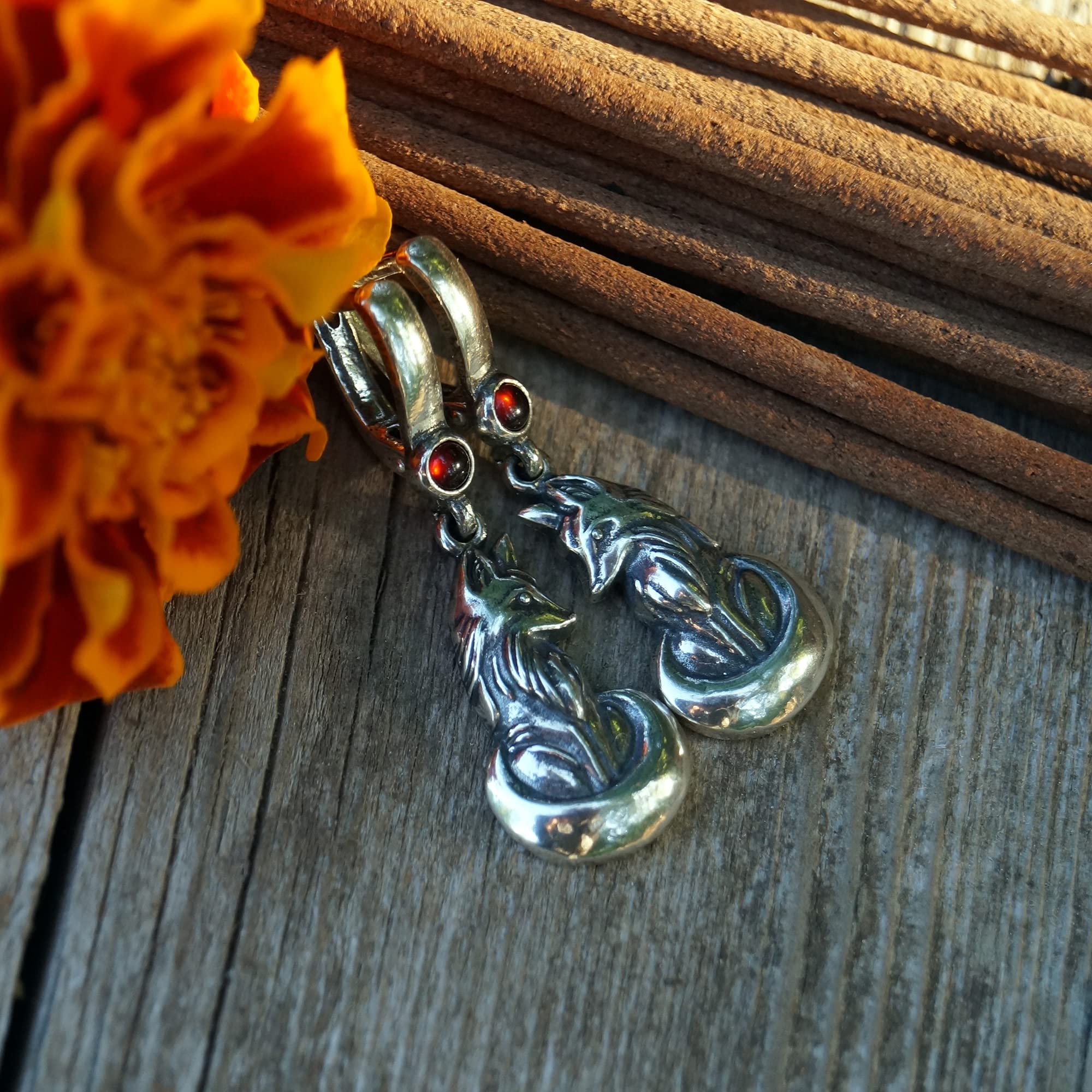 Fox Sterling Silver Earrings for Women - Elegant & Hypoallergenic Jewelry for Everyday Wear, Parties & Gifts