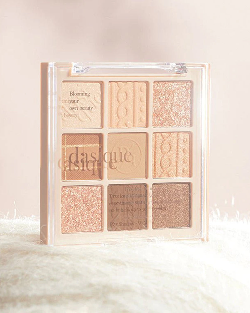 Dasique 9-Color Eyeshadow Palette - Soft Matte & Shimmer Shades for Everyday & Party Makeup | Vegan & Cruelty-Free | Perfect for Day to Night Looks