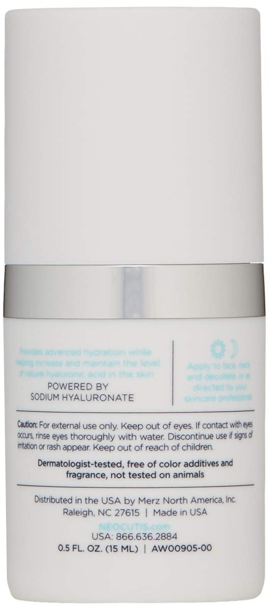 Neocutis Hyalis+ Intensive Hydrating Serum for Face - Anti-Aging, Oil-Free Moisturizer with Hyaluronic Acid | Day & Night Skincare Routine for Dry & Sensitive Skin