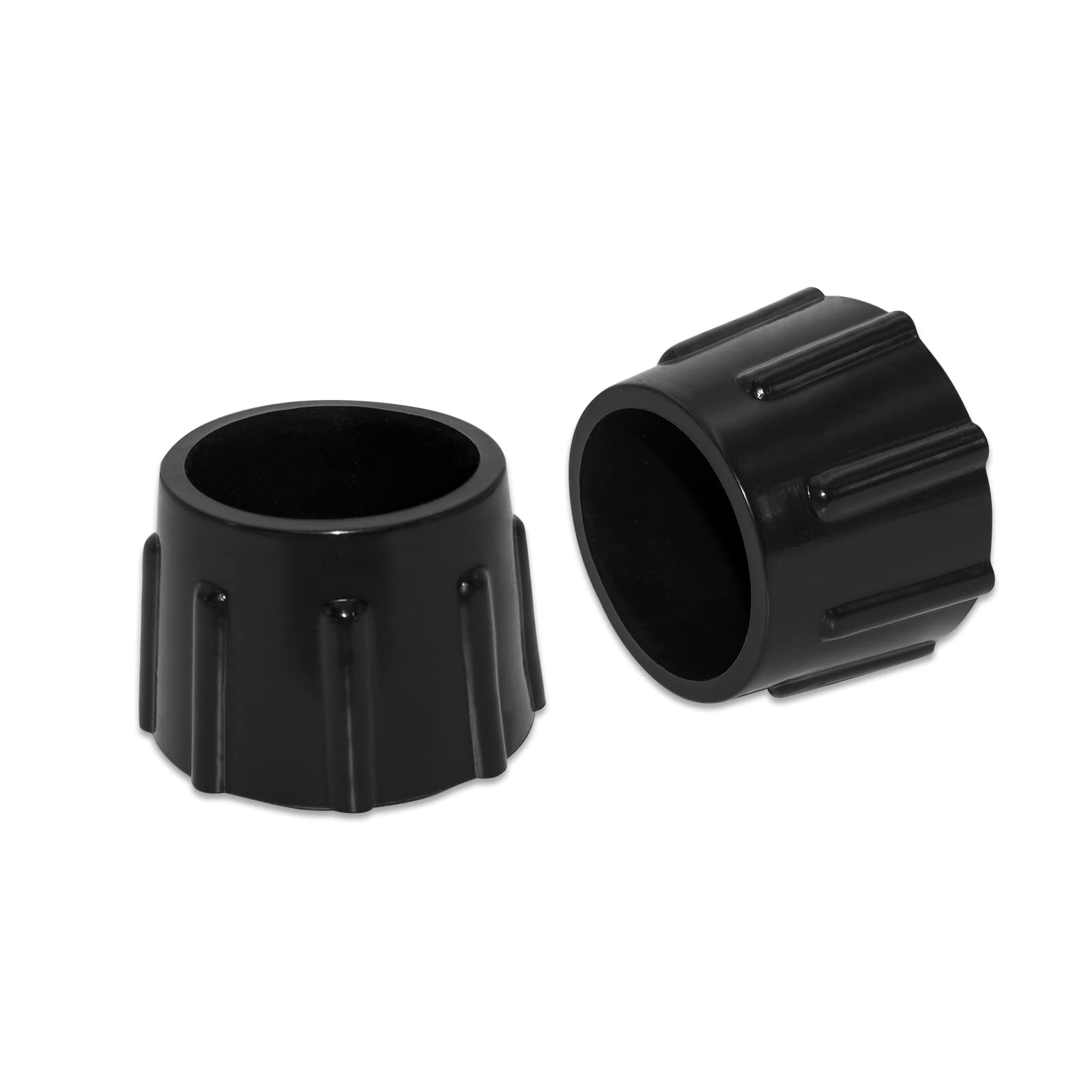 Flyshop 4PCS Non-Scratch Chair Leg Caps - Synthetic Rubber Furniture Protectors for Round Legs (Fits 1-3/8