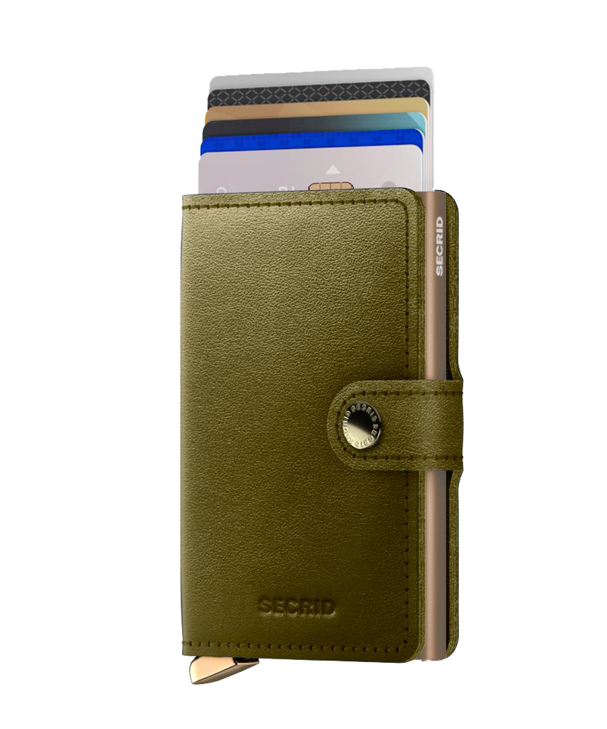 SECRID Premium RFID Blocking Mini Wallet in Dusk - Slim & Secure Card Holder for Travel, Business & Everyday Use