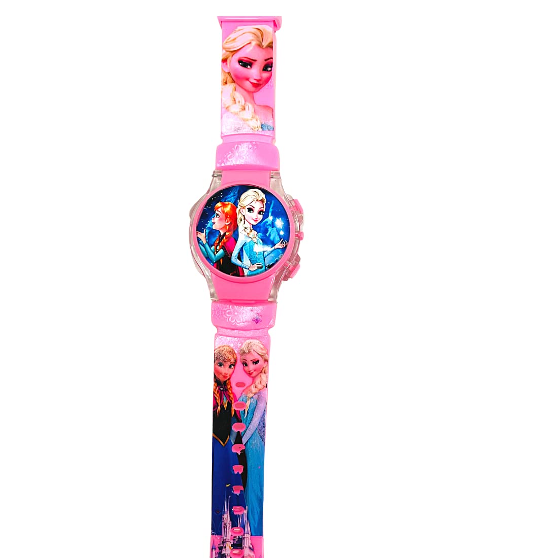 ZOVUTA Titox Cartoon Printed Kids Musical Watch for Boys and Girls - Waterproof Digital Watch with Alarm & LED Light - Perfect for School, Playtime & Birthday Gifts