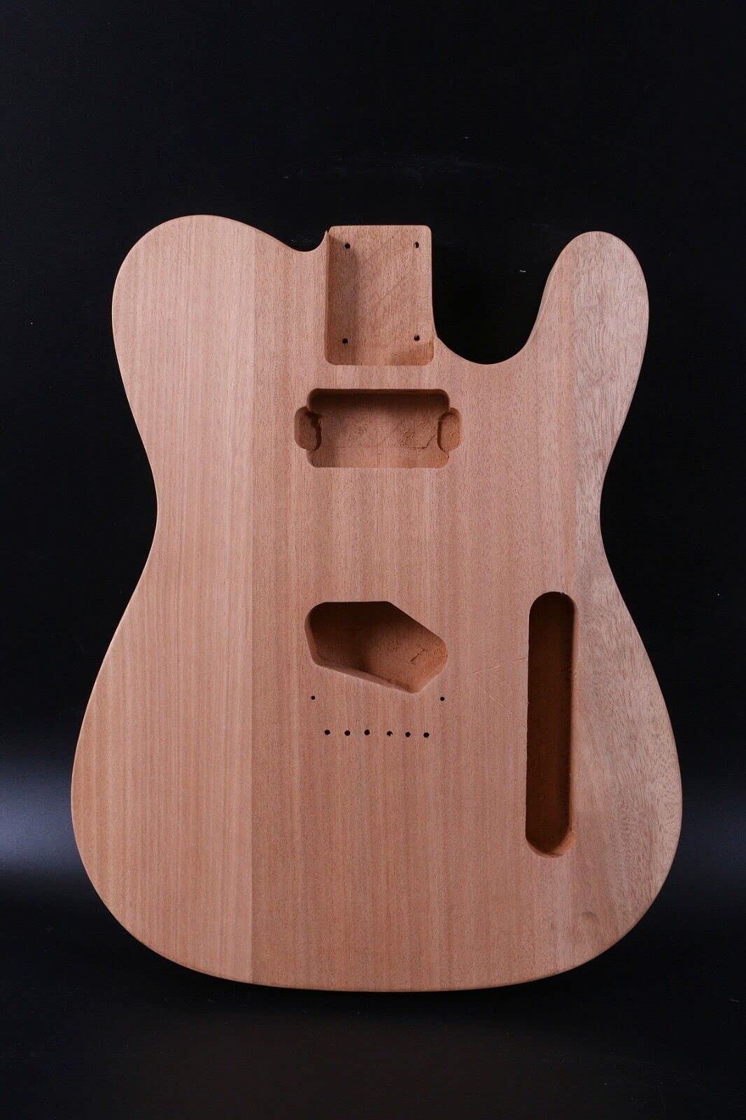Premium Mahogany Electric Guitar Body Blank - Tele Style, Bolt-On Heel, Unfinished Replacement for DIY Guitar Builders | Perfect for Custom Guitar Projects & Repairs