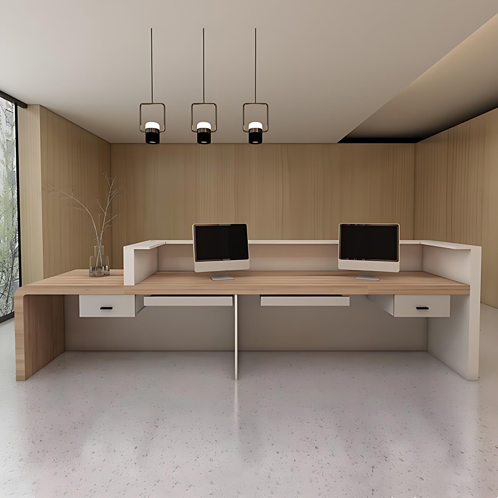 Modern Reception Desk - 72