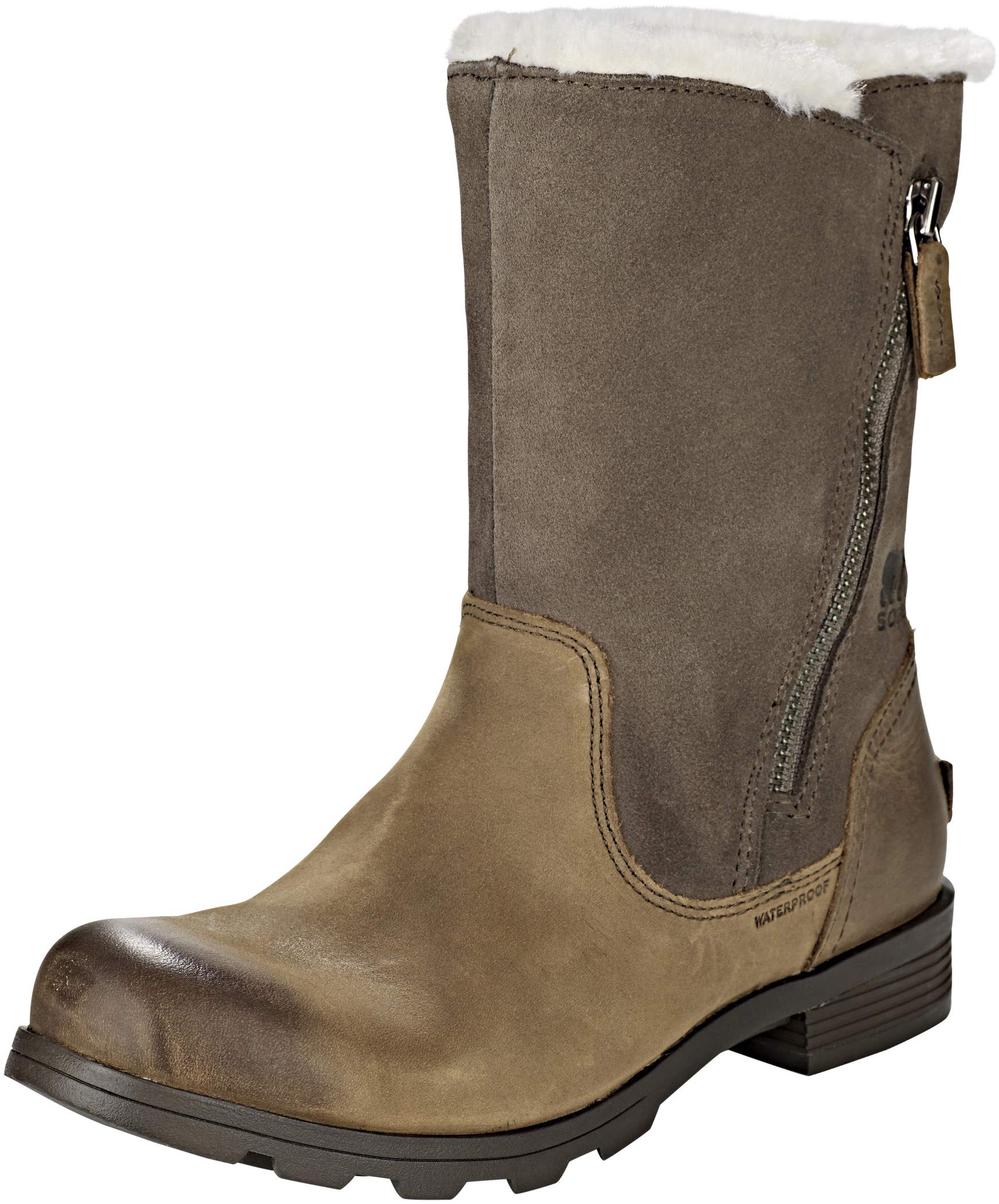 Sorel Women's Emelie Foldover Boot - Waterproof Winter Snow Boots for Women, Comfortable & Stylish - Perfect for Snowy Days, Hiking, and Cold Weather Fashion