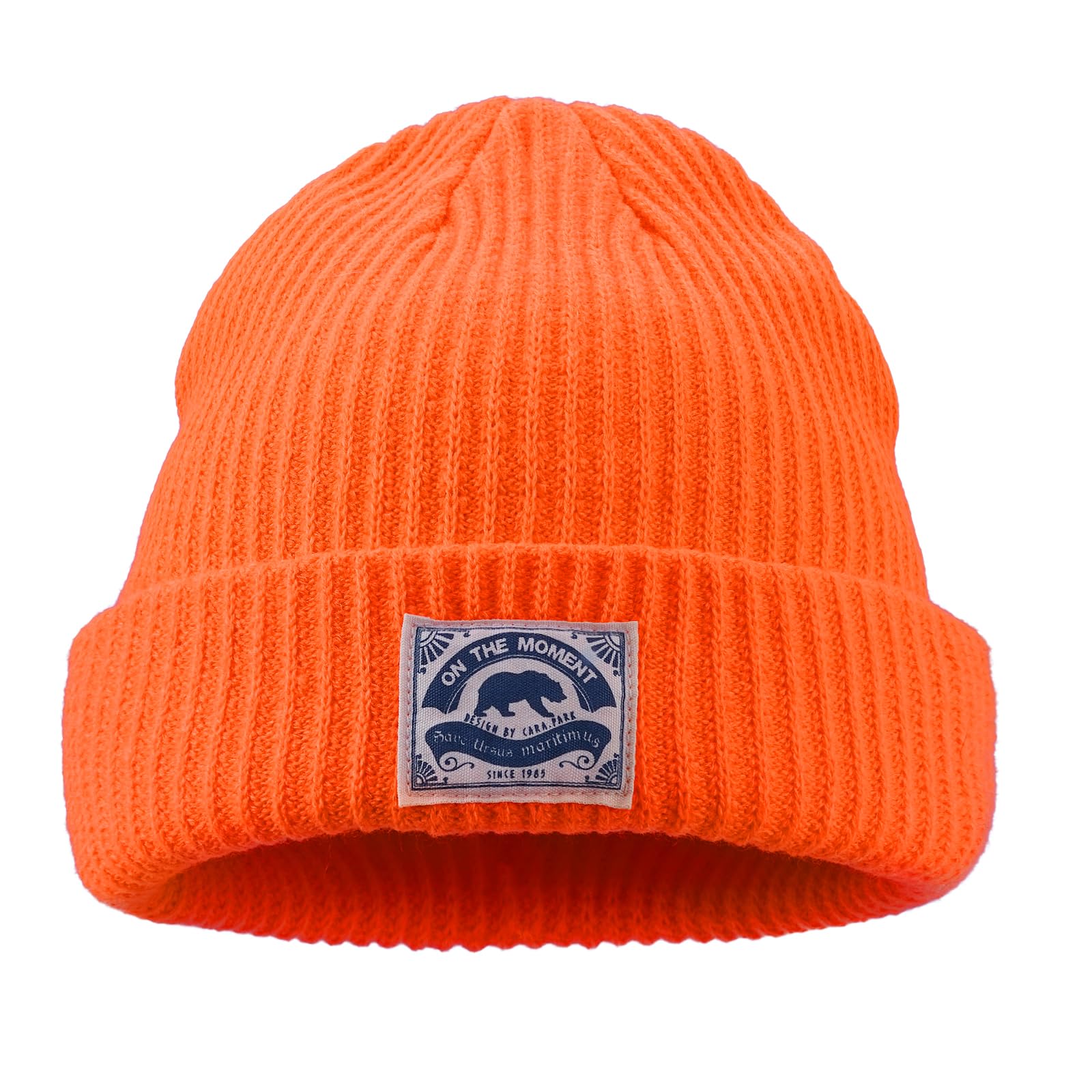 CLAPE Winter Fisherman Beanie Hats for Men - Warm Thick Knit Skull Cap with Cuff - Perfect for Skiing, Snowboarding & Outdoor Activities