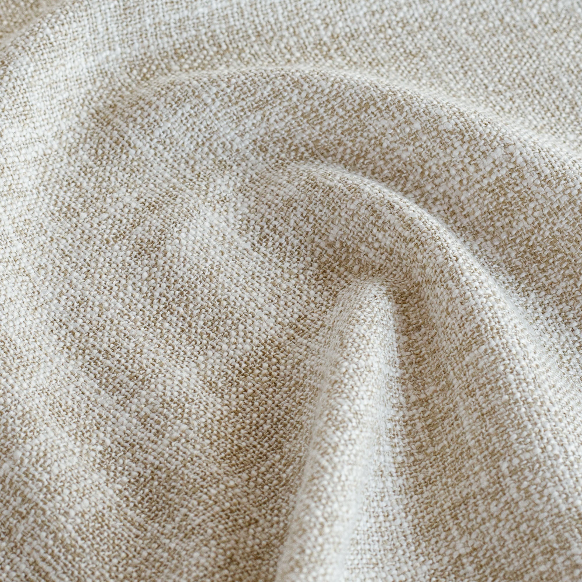 Premium Soho Double Width Sheer Linen Fabric - Lightweight & Breathable for Curtains, Drapes, and Home Decor Projects