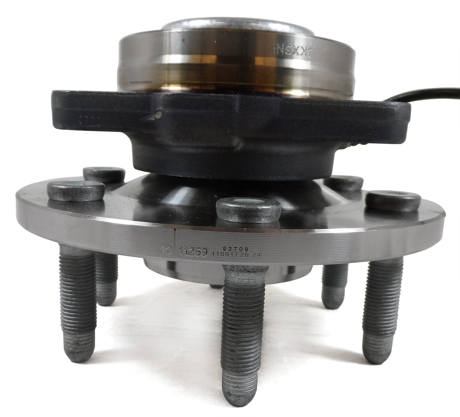 ACDelco FW345 GM Original Equipment Front Wheel Hub & Bearing Assembly with ABS Wheel Speed Sensor & Studs - Perfect for Chevy Silverado, GMC Sierra & GM Truck Repairs