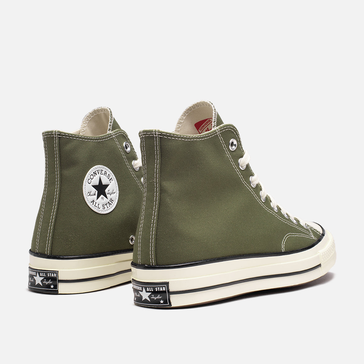Chuck 70 High Top Sneakers in Utility Green - Classic Canvas Shoes for Men & Women - Perfect for Casual Wear, Street Style & Skateboarding
