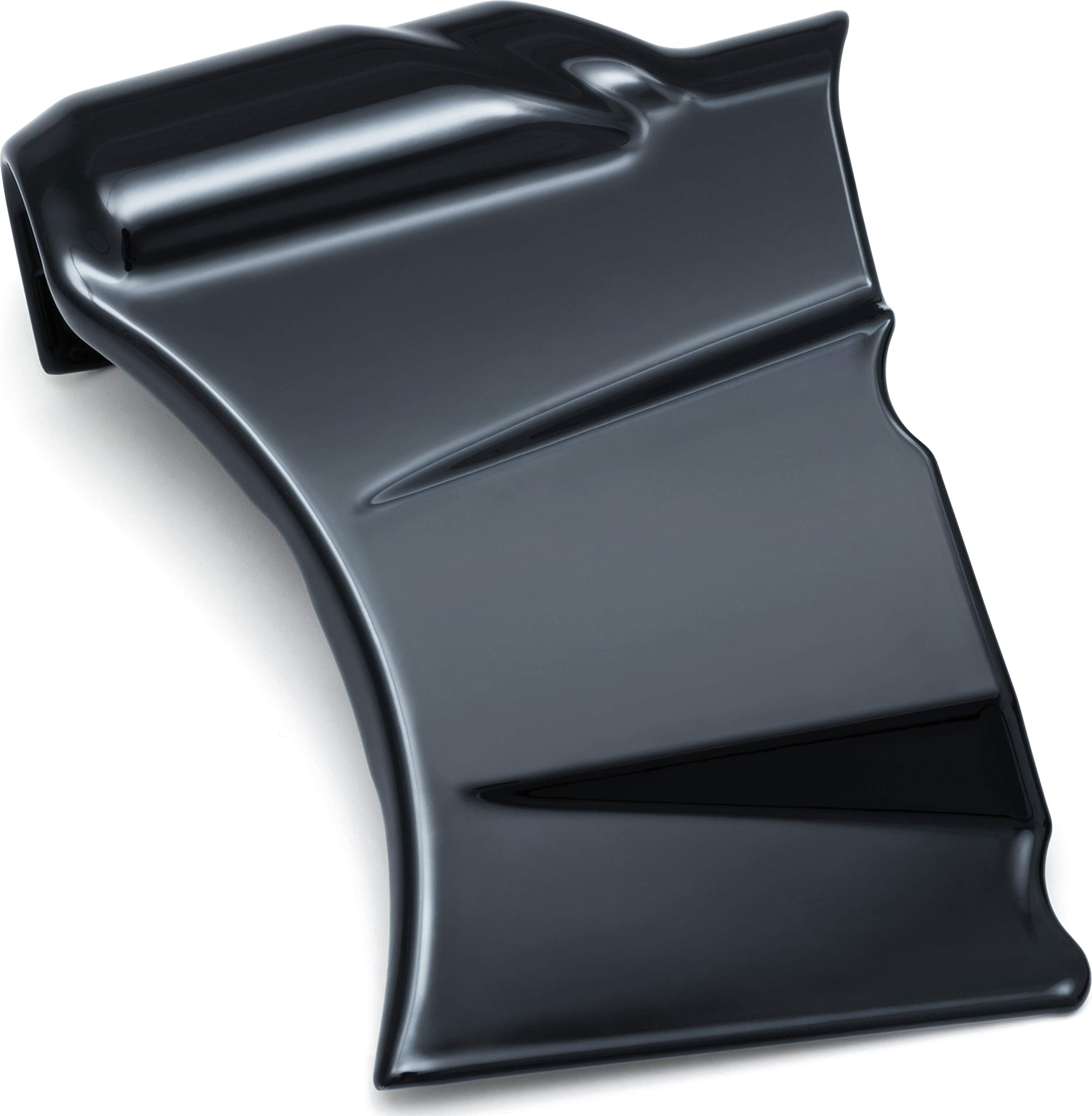 Kuryakyn 6461 Gloss Black Motorcycle Oil Line Cover for 2018-2019 Harley-Davidson Softail - Precision Engine Protection Accessory for Cruiser & Touring Bikes
