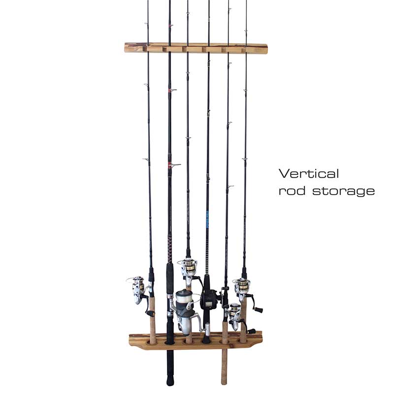 2-Piece 6-Rod Vertical & Horizontal Wall Mounted Coat Rack - Space Saving Entryway Organizer for Hats, Scarves, Jackets & Bags