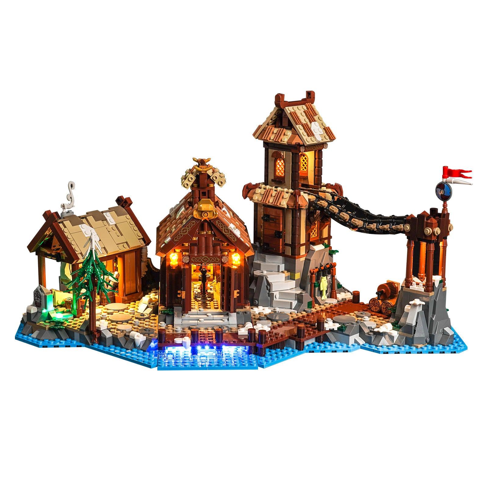 LEGO Ideas Viking Village 21343 Lighting Kit - LED Light Set for LEGO Building Models - Perfect for Home Decoration, Display & Gift Giving