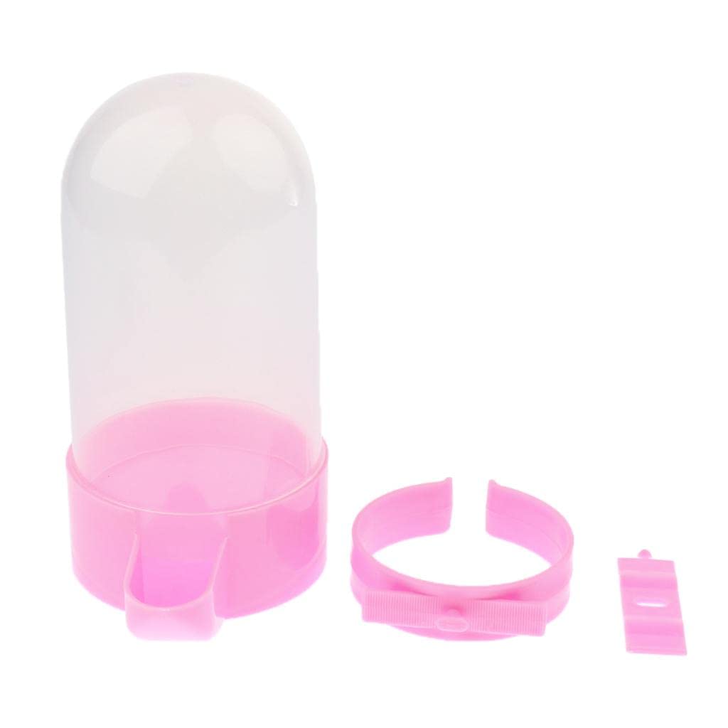 UJEAVETTE® 1000ml Pink Pet Water Fountain - Automatic Drinking Water Dispenser for Cats & Dogs, Perfect for Home, Office, and Travel Use