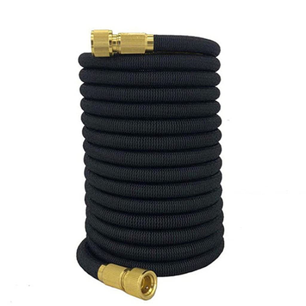 Retractable Magic Garden Hose - 50ft Expandable Water Hose with Adjustable Nozzle, High Pressure Water Pipe for Lawn, Yard & Outdoor Cleaning | Perfect for Gardening, Car Washing & Patio Use (Color: A)