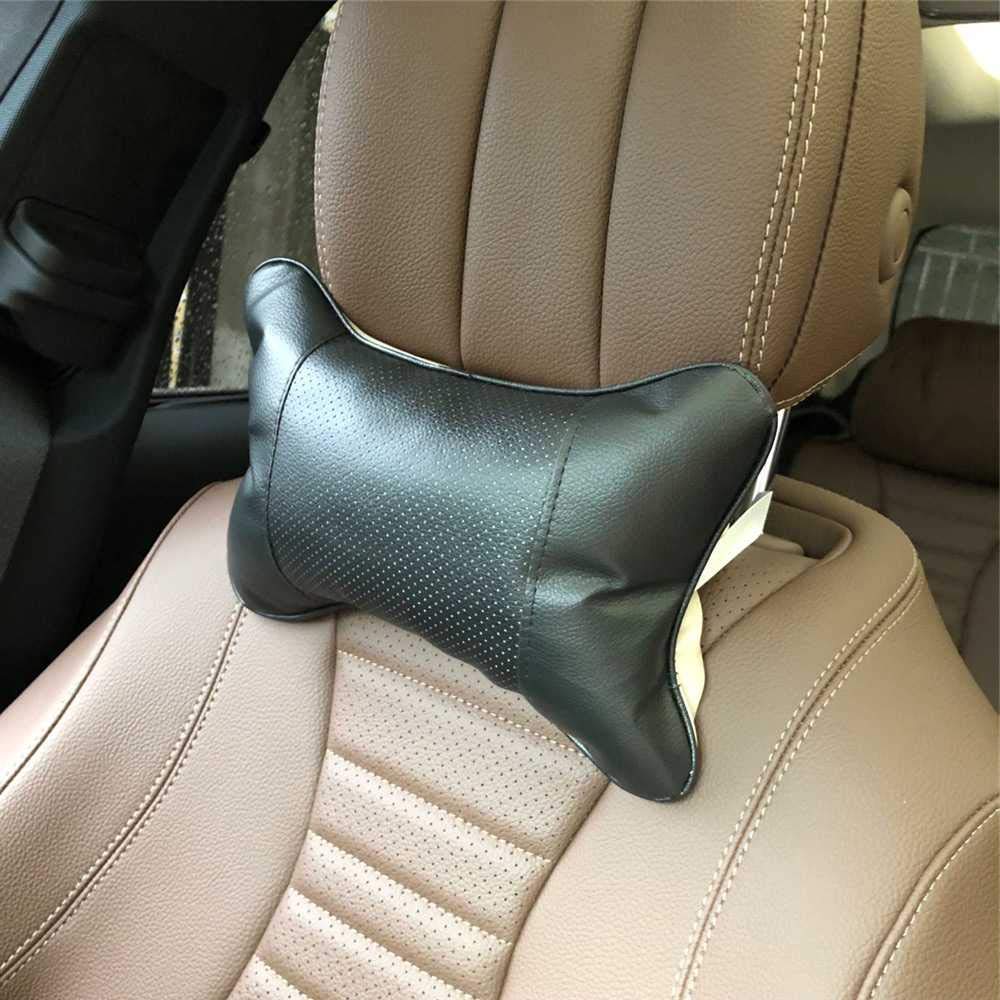 ZIMAwd Car Neck Pillow Cushion - Memory Foam Support for Tesla, Fiat, Iveco & Lamborghini - Comfortable Headrest for Long Drives & Road Trips