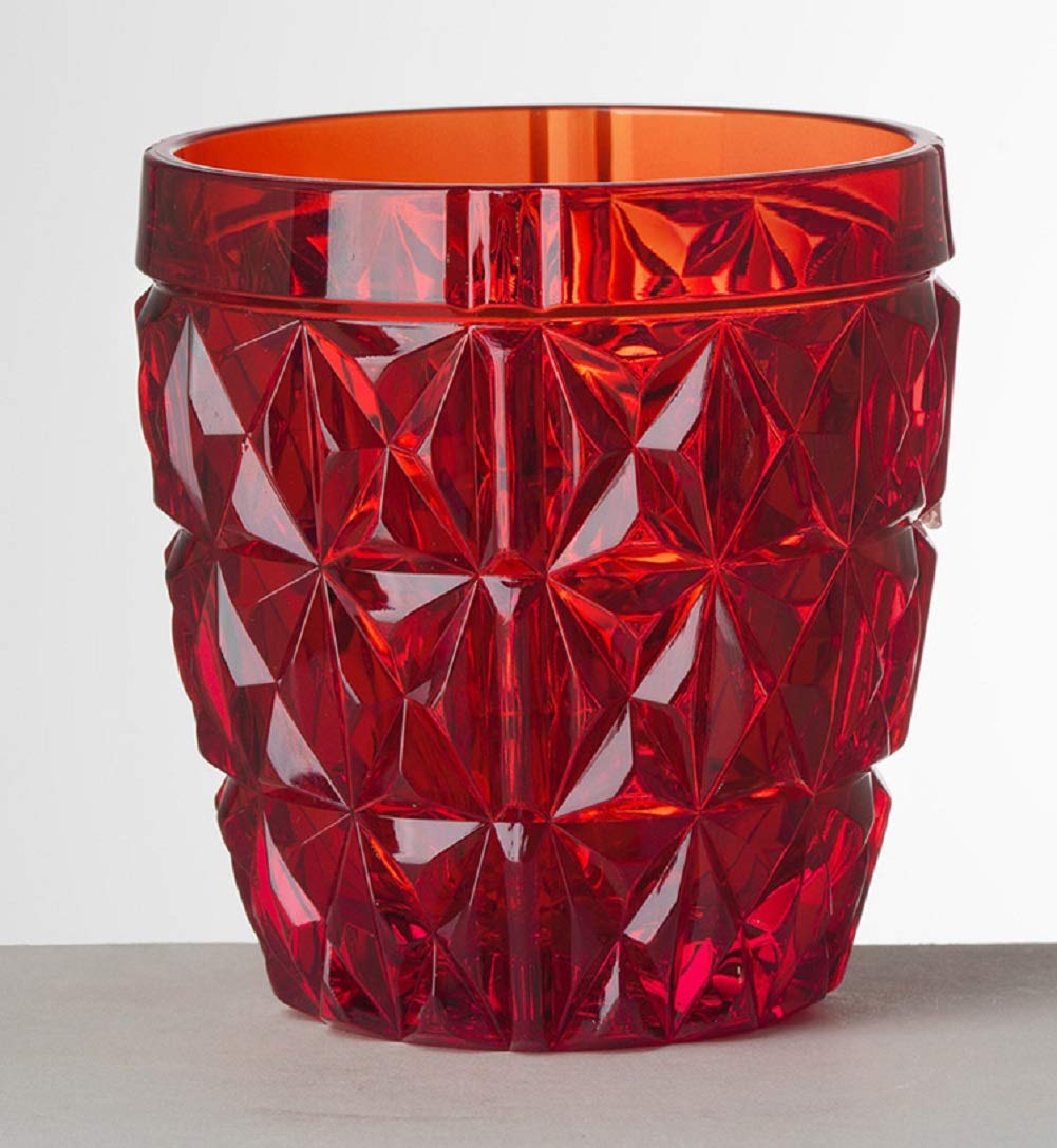 Premium Mario Luca Giusti Stella Red Wine Glasses - Set of 6 Elegant Stemware for Dinner Parties, Gifts & Home Bar Decor