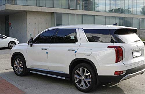 2020-2025 Hyundai Palisade Side Steps Running Boards with Mud Flaps - No Drill Installation for Easy Access & Off-Road Protection | Perfect for SUVs, Trucks & Outdoor Adventures