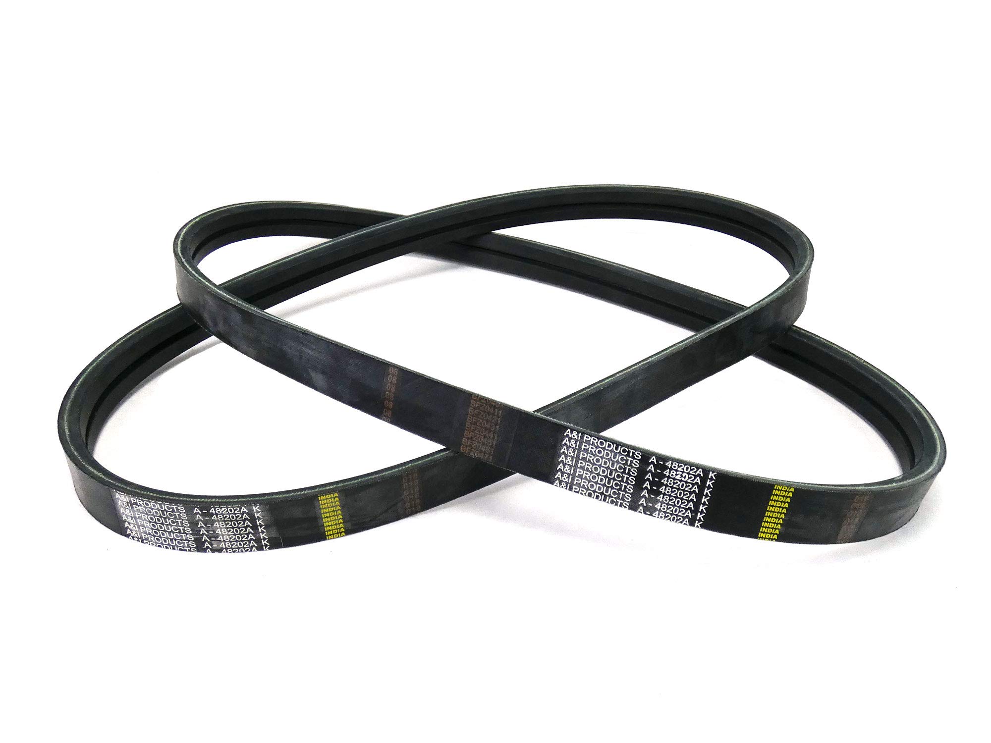 Scag 48202A Replacement Drive Belts (2-Pack) - Compatible with Scag Commercial Walk-Behind Mowers - Durable Lawn Mower Parts for Professional Landscaping & Yard Maintenance