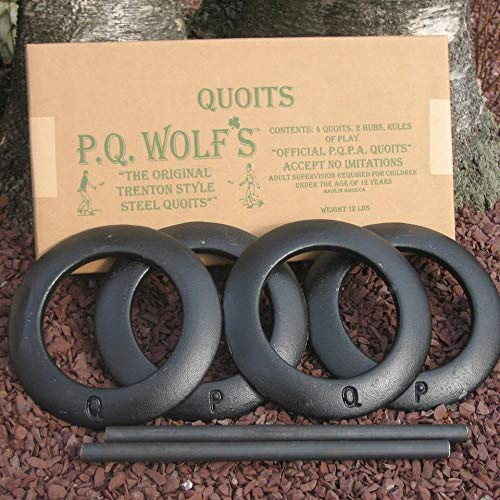 Premium Outdoor Quoit Set - Fun Backyard Game for Adults & Kids - Perfect for Picnics, BBQs, and Beach Parties