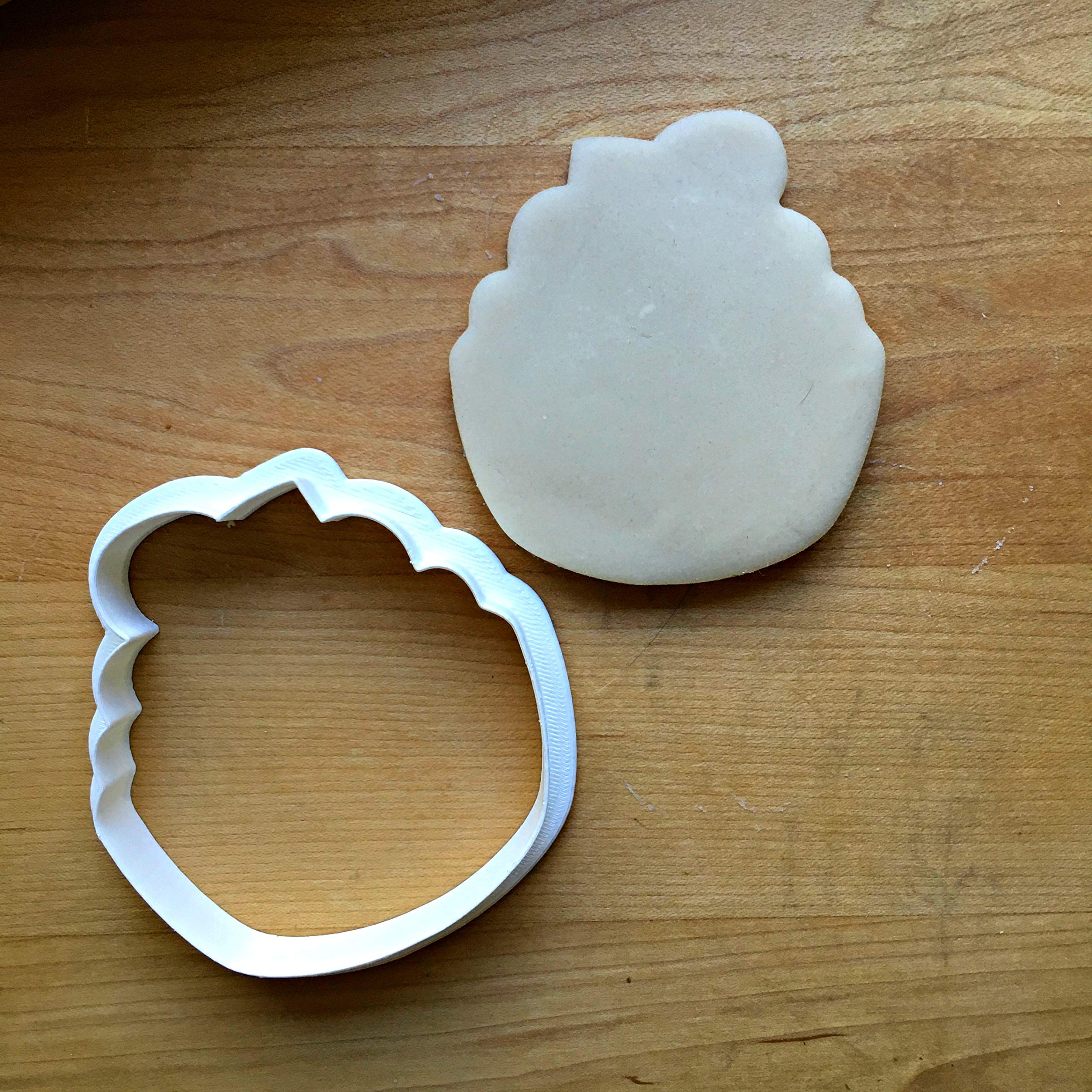 Sweet Prints Inc Bowl of Mashed Potatoes Outline Cookie Cutter - Dishwasher Safe, Stainless Steel - Perfect for Baking, Holiday Cookies, and DIY Crafts