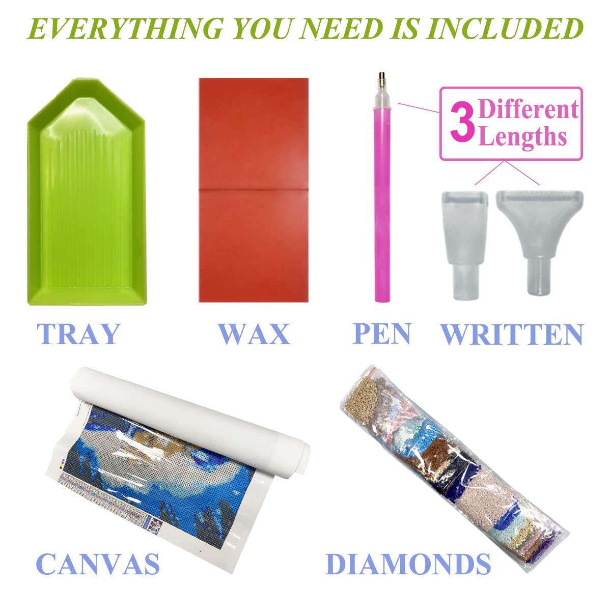 5D Custom Diamond Painting Kit - DIY Personalized Diamond Art Photo with Your Own Picture - Diamond Painting by Numbers for Adults - Perfect for Home Decor, Gifts & Relaxation Therapy