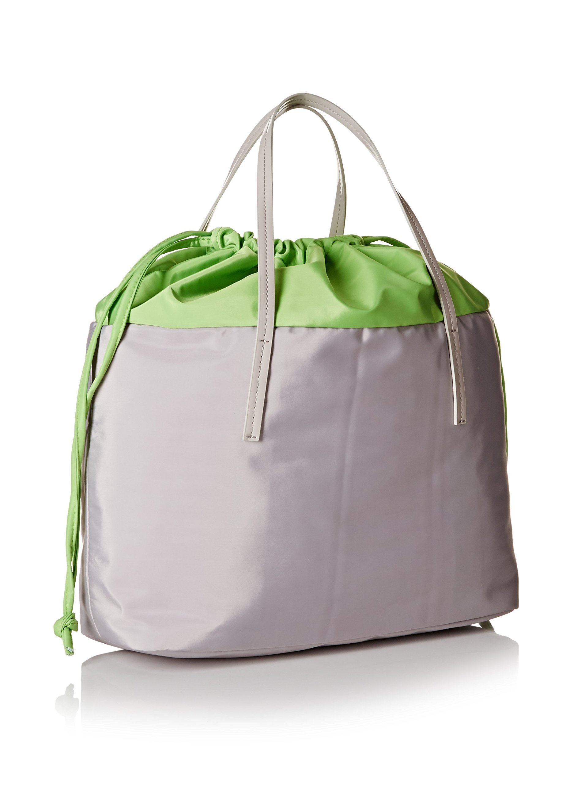 Byblos Grey Tote Bag for Women - Stylish Large Shoulder Bag with Zipper Closure, Perfect for Work, Travel, and Everyday Use