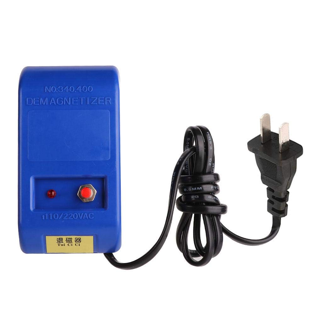 Professional Watch Demagnetizer Tool - 110-230V US Plug for Mechanical Watches | Watch Repair Kit & Degausser for Watchmakers | Perfect for Home Watch Repair & Maintenance