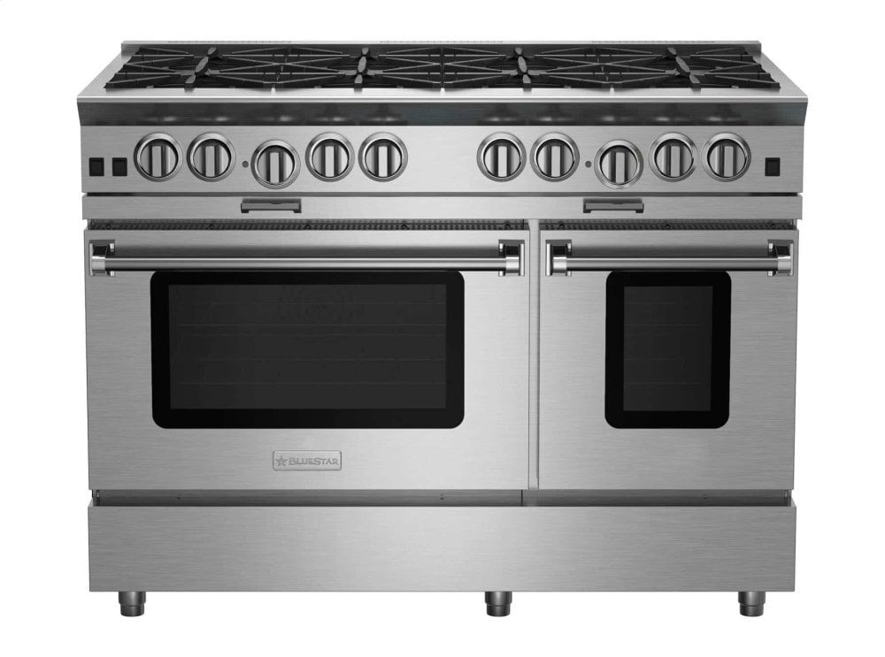 Bluestar BSP488B 48-Inch Platinum Series Professional Gas Range - Perfect for Home Chefs & Commercial Kitchens | High-Performance Cooking for Restaurants & Large Families