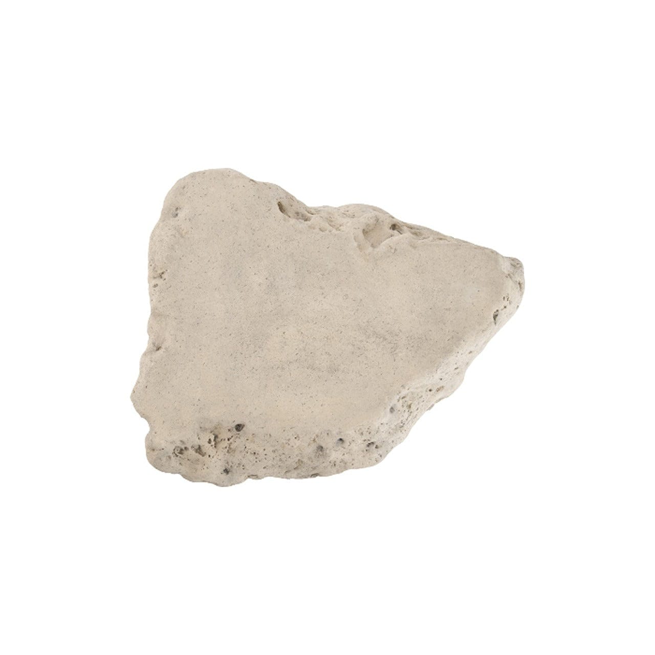 Boulder Large Roman Stone Coffee Table - Modern Living Room Centerpiece for Home Decor