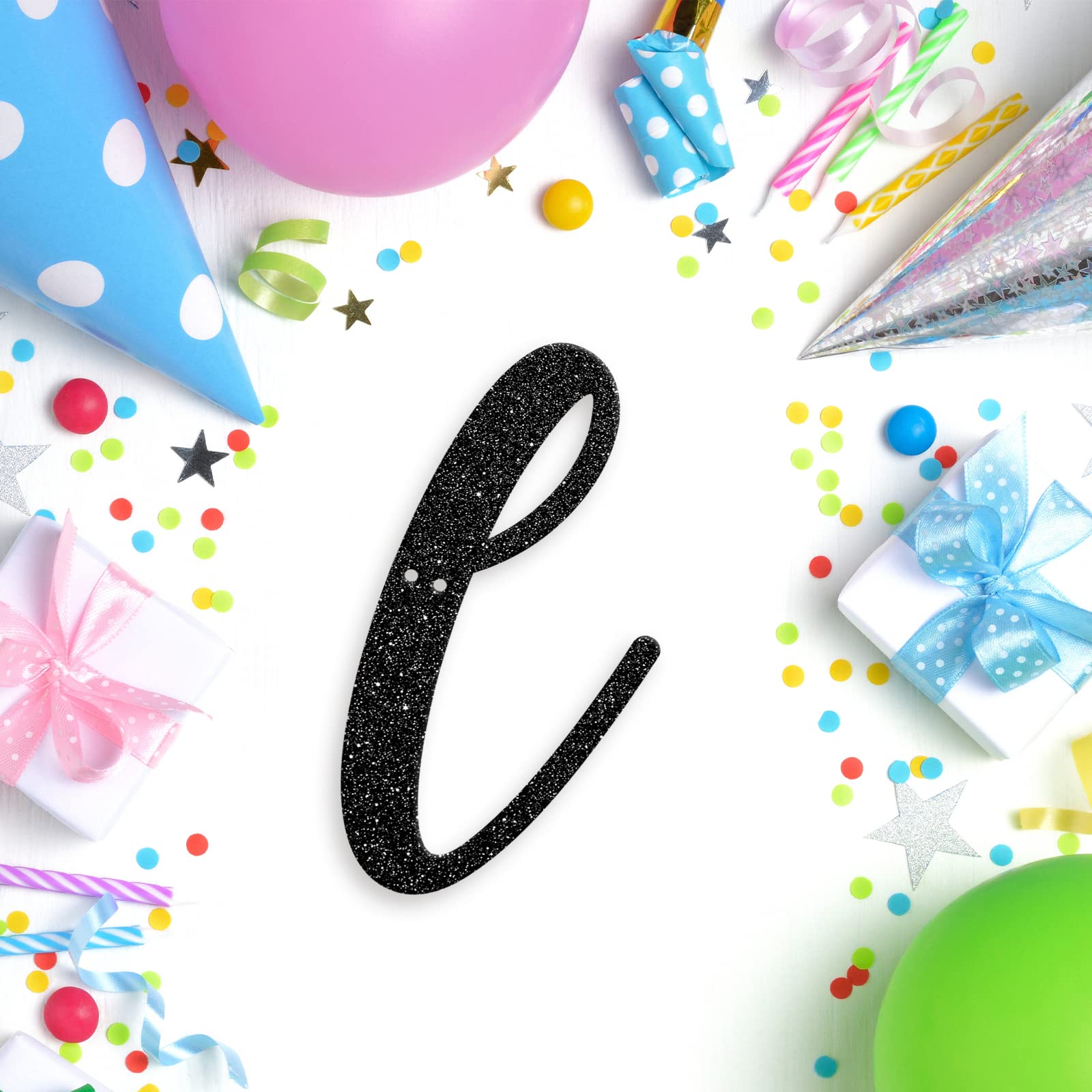 Happy 22nd Birthday Banner - Black Glitter 'I'm Feeling 22' Party Decorations for 22nd Birthday Celebrations, Home Decor & Milestone Parties
